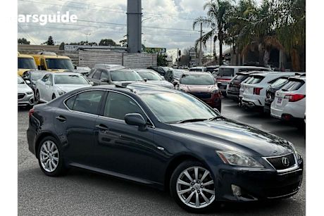 Grey 2006 Lexus IS250 Sedan Sports Luxury