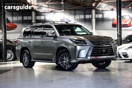 Silver 2016 Lexus LX570 Wagon