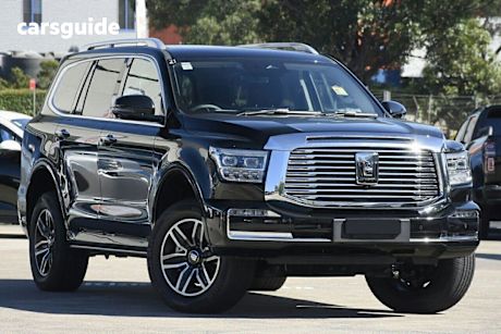 Black 2024 GWM Tank 500 Wagon ULTRA HYBRID 4WD