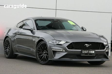 Grey 2022 Ford Mustang Fastback GT 5.0 V8