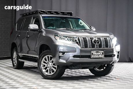 Grey 2020 Toyota Landcruiser Prado Wagon VX Flat Tailgate