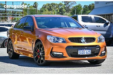 Orange 2017 Holden Commodore Sedan SS V REDLINE R