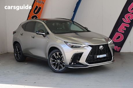 Silver 2024 Lexus NX350 Wagon F Sport AWD