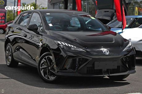 Black 2025 MG MG4 Hatch EXCITE 51 125KW R