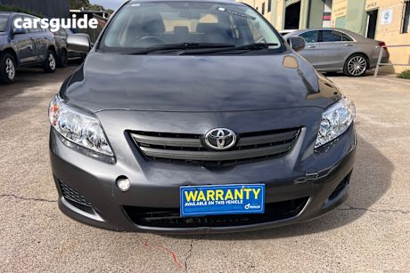 Grey 2009 Toyota Corolla Sedan Ascent