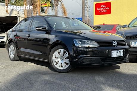 Black 2012 Volkswagen Jetta Sedan 118 TSI