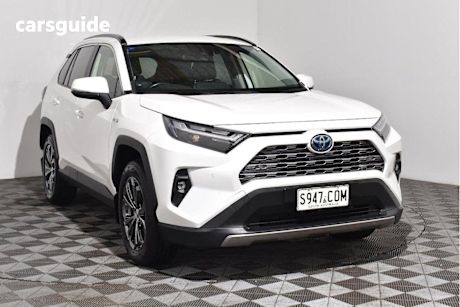 White 2022 Toyota RAV4 Wagon GXL (awd) Hybrid
