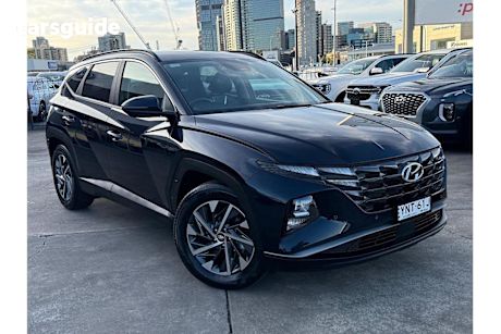 Blue 2023 Hyundai Tucson SUV ELITE 4X4