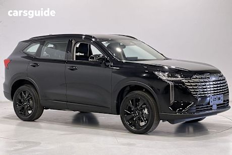 Black 2025 GWM Haval H6 Wagon Lux Hybrid