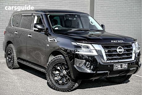 Black 2022 Nissan Patrol Wagon TI (4X4)