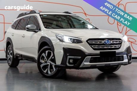 White 2022 Subaru Outback Wagon AWD Touring