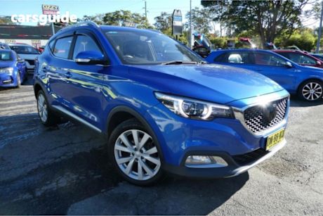 Blue 2020 MG ZS Wagon Excite