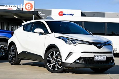 White 2019 Toyota C-HR Wagon Koba (2WD)