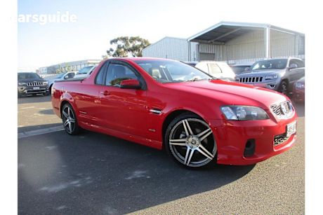 Red 2012 Holden UTE Ute Tray SV6 THUNDER R