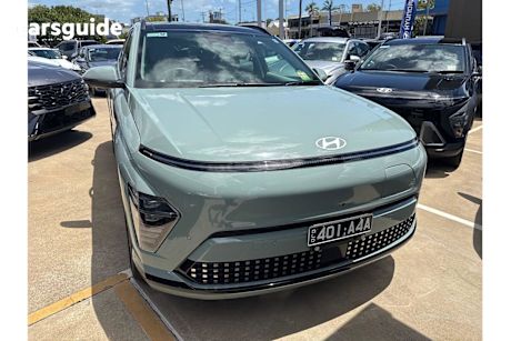 Green 2024 Hyundai Kona Wagon Electric Premium