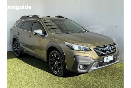 Green 2022 Subaru Outback SUV AWD TOURING 4WD