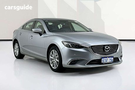 Silver 2015 Mazda 6 Sedan Touring