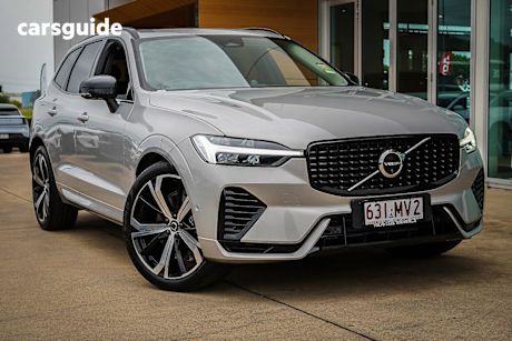 Silver 2025 Volvo XC60 Wagon Ultra T8 Phev