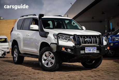White 2020 Toyota Landcruiser Prado Wagon GXL (4X4)