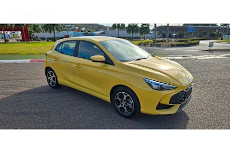 Yellow 2025 MG MG3 Hatchback Excite