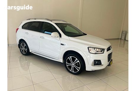 White 2017 Holden Captiva Wagon LTZ 4X4