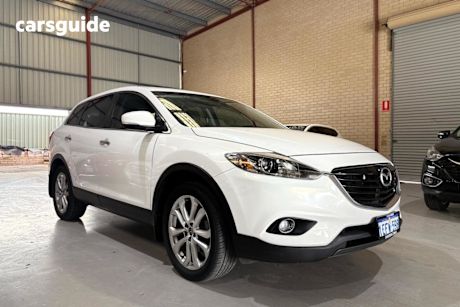 White 2013 Mazda CX-9 Wagon LUXURY (FWD) MY13