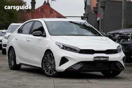 White 2021 Kia Cerato Sedan GT