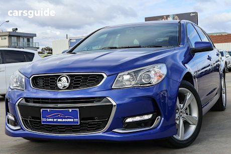 Blue 2016 Holden Commodore Sportswagon SV6 Reserve Edition