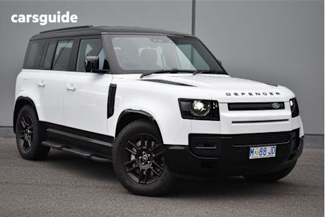 White 2025 Land Rover Defender SUV 110 D350 X-DYNAMIC SE 4X4