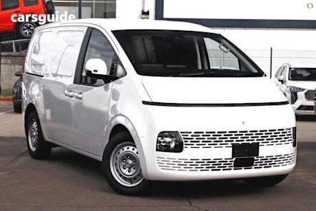 White 2025 Hyundai Staria Load Commercial F