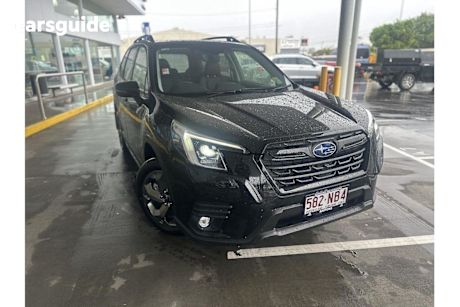 Black 2024 Subaru Forester Wagon 2.5I-S (awd) STI Sport