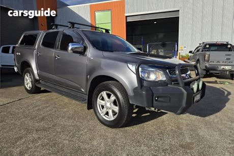 Grey 2012 Holden Colorado Crew Cab Pickup LTZ (4X4)