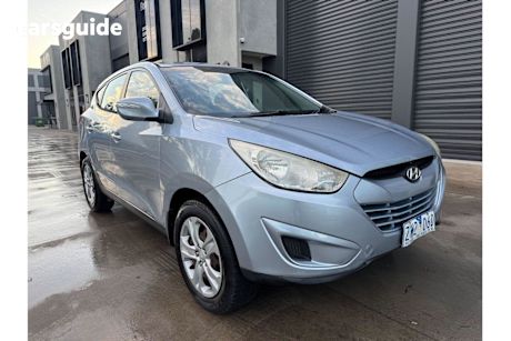 Silver 2010 Hyundai IX35 Wagon ACTIVE F