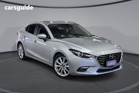 Silver 2018 Mazda 3 Sedan SP25 GT