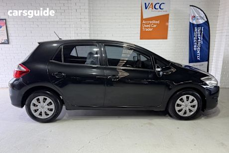 Black 2010 Toyota Corolla Hatchback Ascent