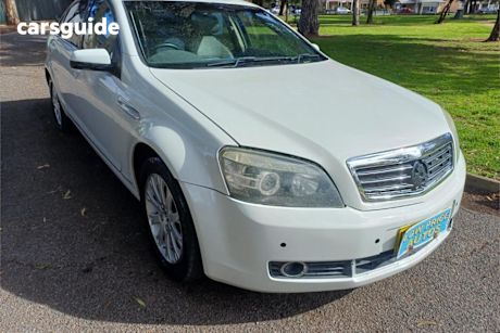 White 2008 Holden Statesman Sedan V6