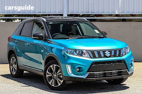 Blue 2024 Suzuki Vitara Wagon TURBO 4X4