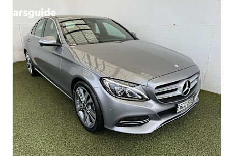 Silver 2014 Mercedes-Benz C-CLASS Sedan C200 R