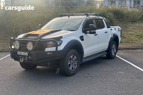 White 2016 Ford Ranger Crew Cab Utility XL 3.2 (4X4)