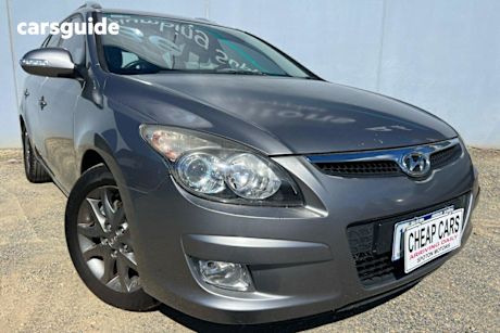 Grey 2011 Hyundai I30 Wagon CW SX 1.6 Crdi