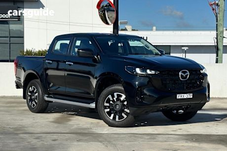 Black 2025 Mazda BT-50 Dual Cab Pick-up XTR (4X4)
