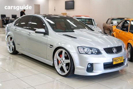 Silver 2007 Holden Commodore Sedan SS