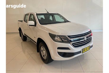 White 2016 Holden Colorado Crew Cab Pickup LS (4X4)