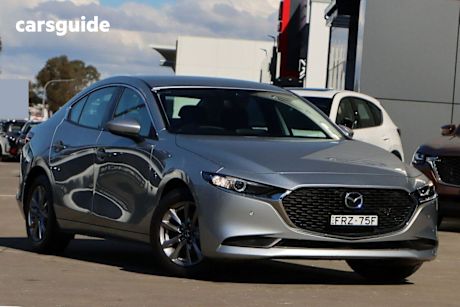 Silver 2020 Mazda Mazda3 Sedan G20 PURE F