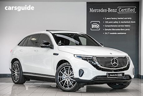 White 2023 Mercedes-Benz EQC SUV EQC400 4WD