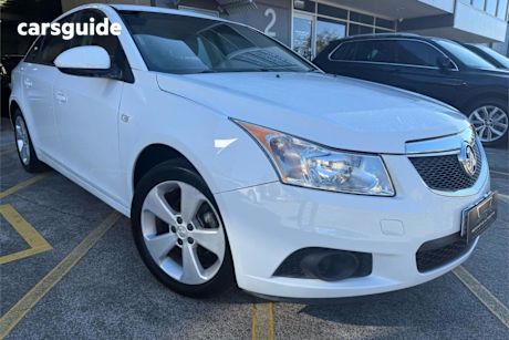 White 2012 Holden Cruze Sedan CD