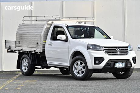 White 2020 Great Wall Steed Cab Chassis (4X4)
