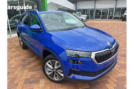Blue 2023 Skoda Karoq Wagon Style 110TSI