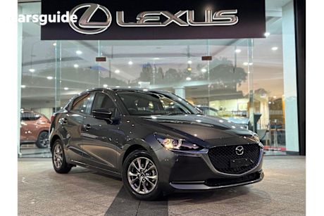 Grey 2021 Mazda 2 Sedan G15 Pure