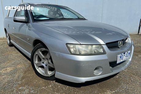 Silver 2005 Holden Commodore Utility S